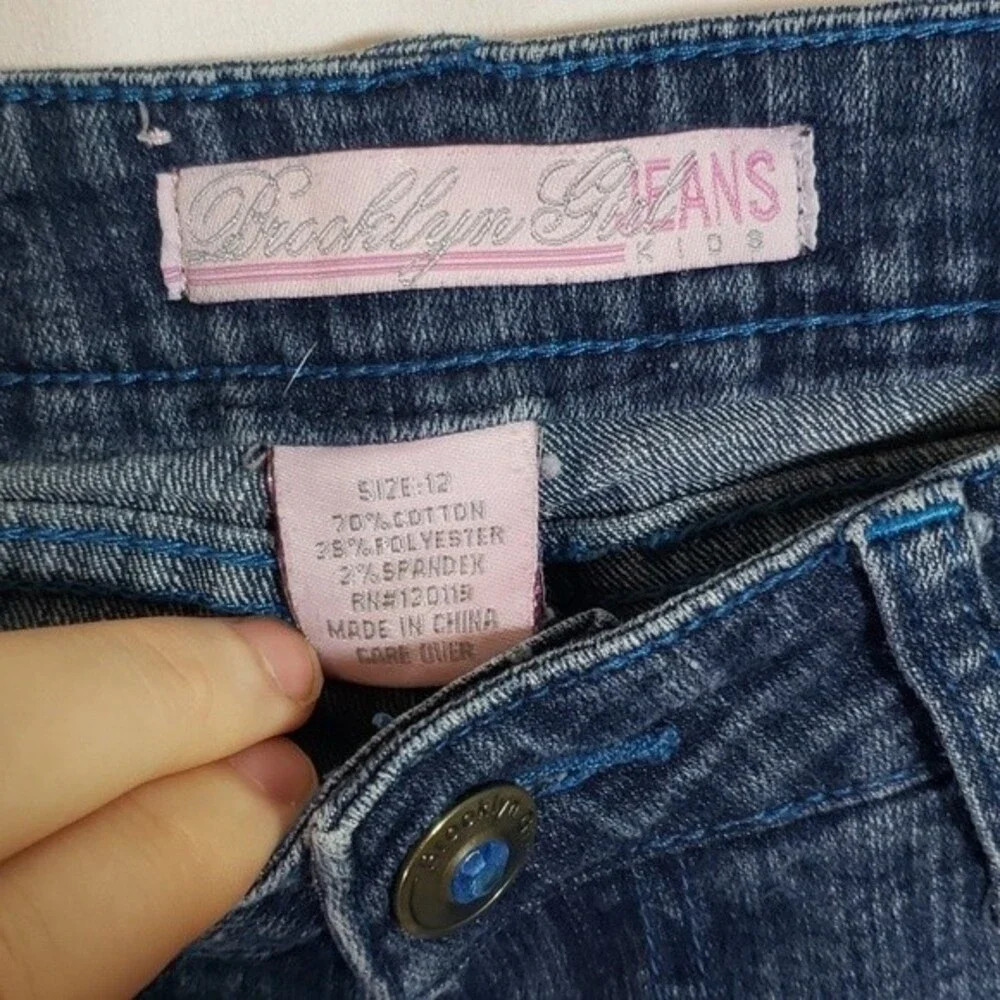 Brooklyn Girl Kids Jeans Size 12 (AO) - Picture 2 of 8